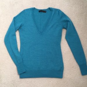 The Limited Merino Wool V-Neck Sweater